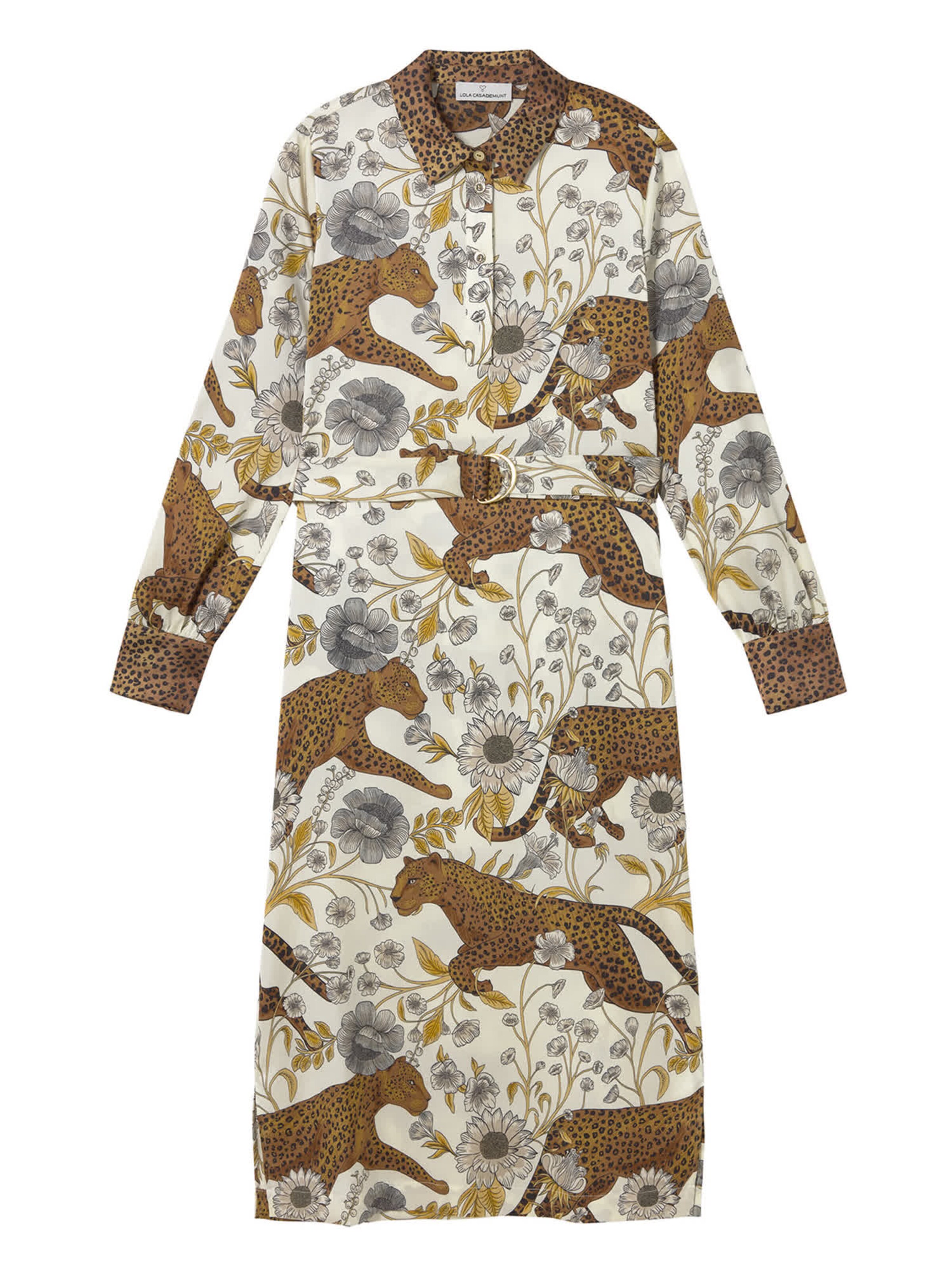 Robe-chemise Lola Casademunt en blanc : devant