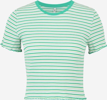 Only Petite - Camisa 'METTI' em verde: frente