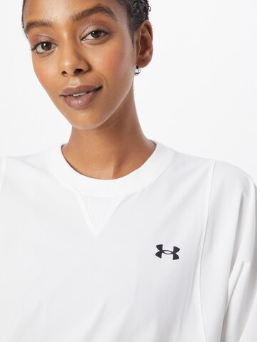 UNDER ARMOUR Sportovní mikina – bílá