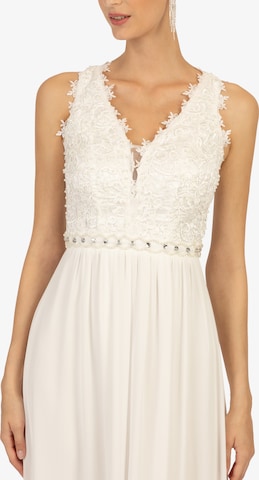 Robe de soirée Kraimod en blanc