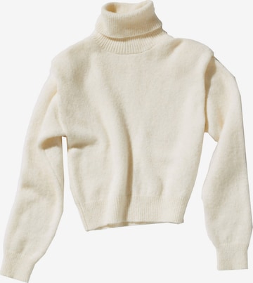 MANGO Sweater 'AMANDA' in Beige: front