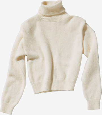 MANGO Sweater 'AMANDA' in Light Beige ABOUT YOU