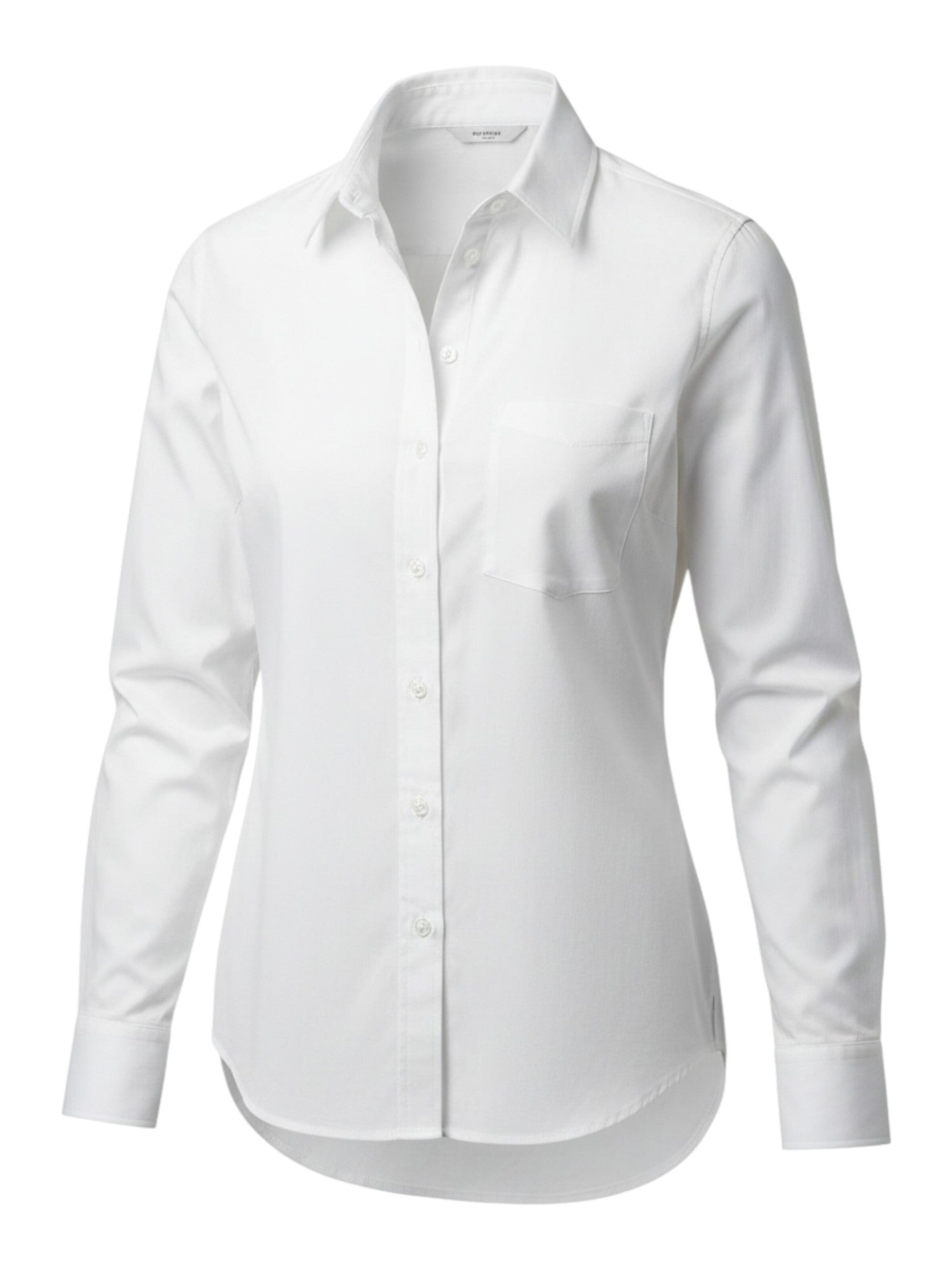 TEESHOPPEN Blouse in White: front