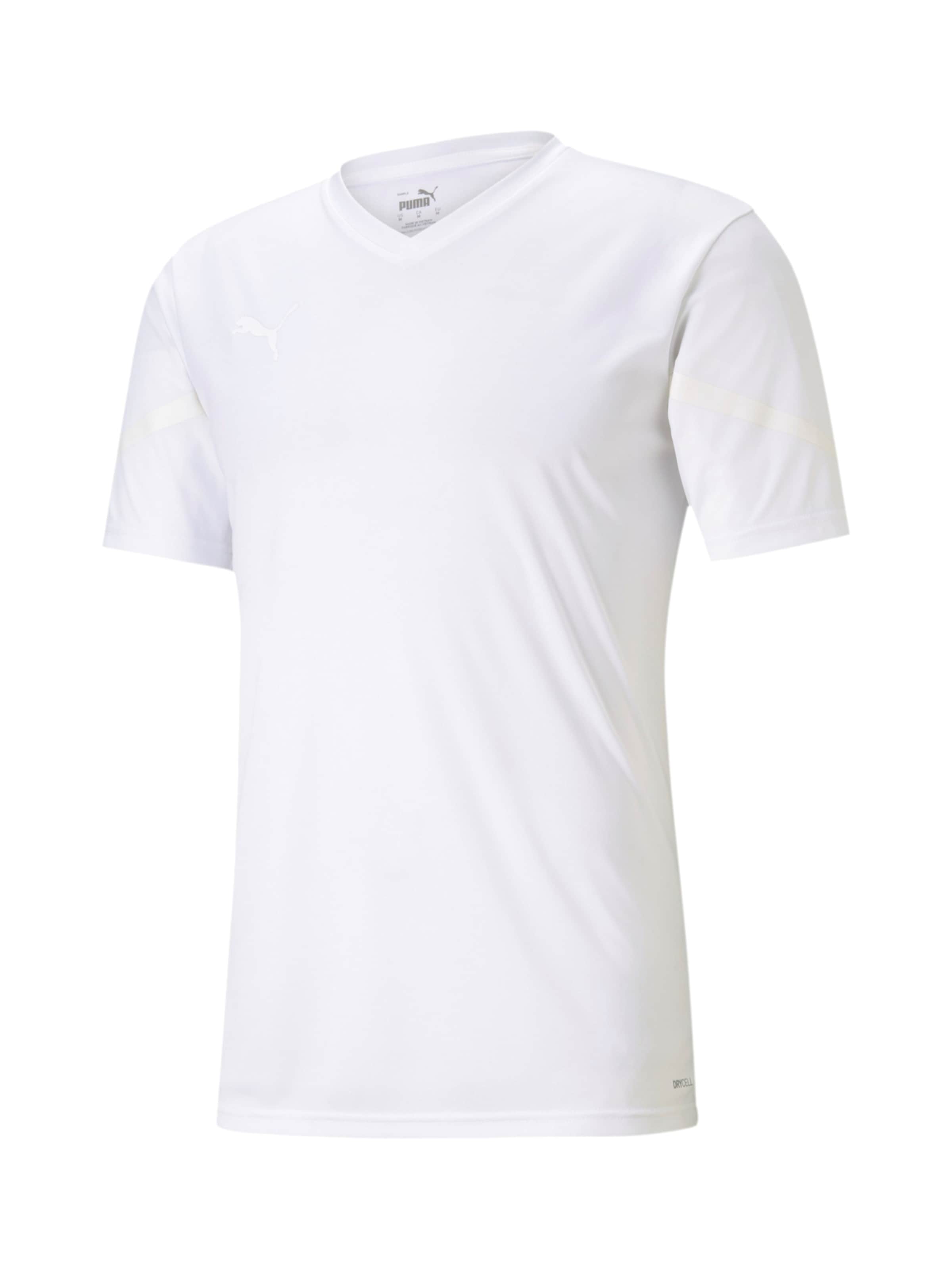 PUMA Trikot 'TeamFlash' in Weiß: Vorderseite