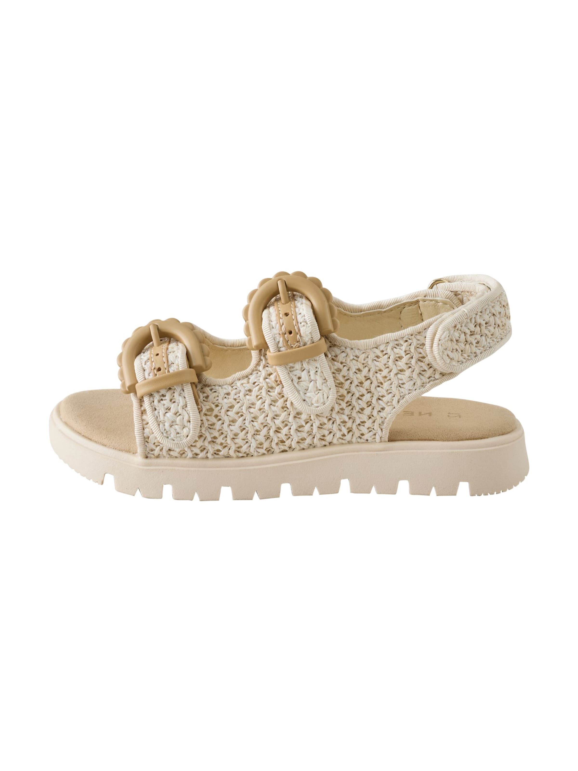 Next Sandaler i beige: forside