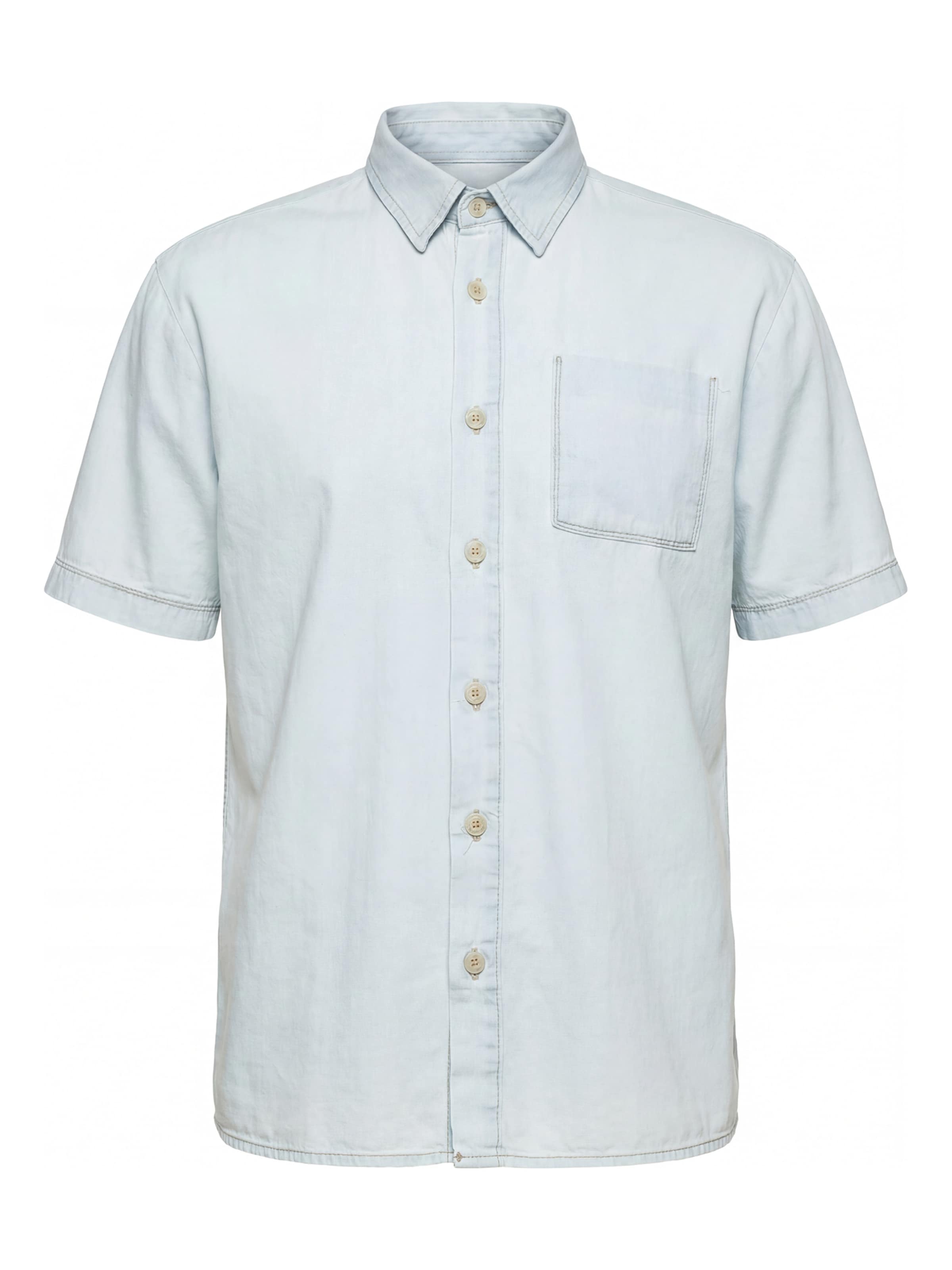 Carrera Jeans Shirt 'Replica Denim'‌ in Blau: Vorderseite