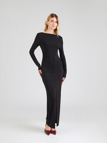 juoda ABOUT YOU Suknelė 'Jasmin': priekis