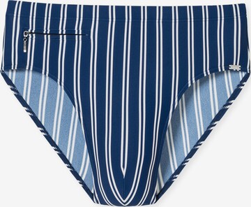 SCHIESSER Zwembroek ' Classic Swim ' in Blauw: voorkant