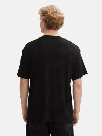 TOM TAILOR DENIM Shirt in Black