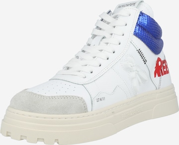 PATRIZIA PEPE High-Top Sneakers in White: front