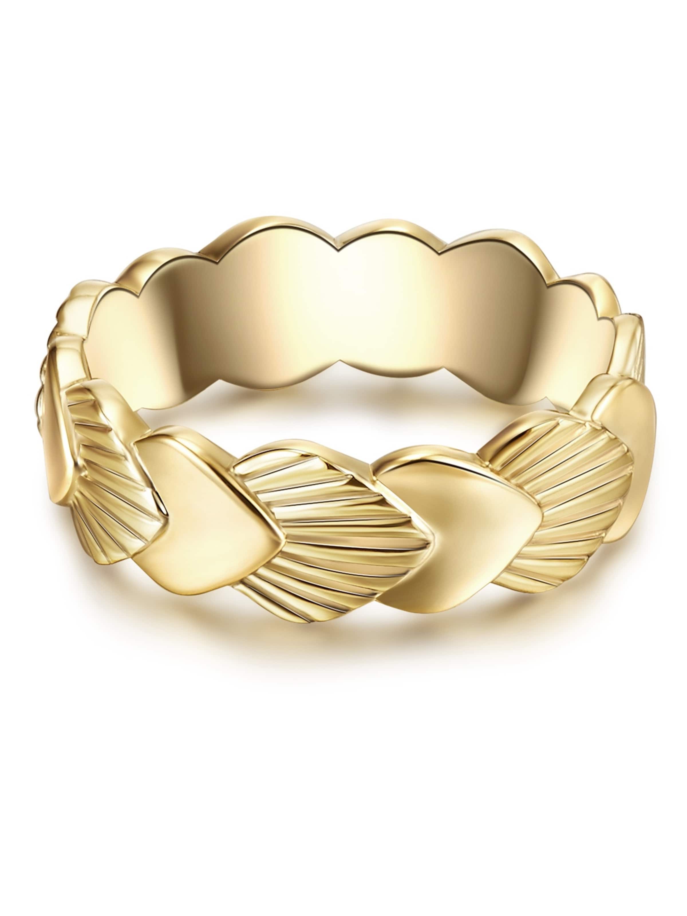 Anello di Lulu & Jane in oro: frontale