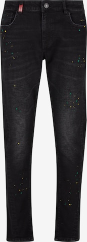 2Y Premium Slimfit Jeans 'Raul' in Zwart: voorkant