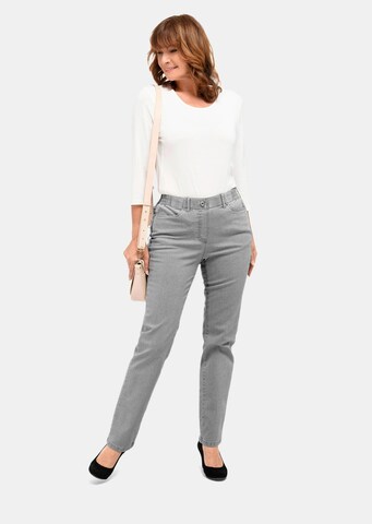 Goldner Regular Jeans 'Martha' in Grau
