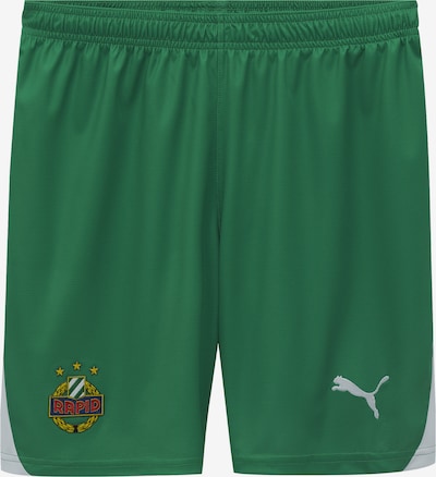 PUMA Urheiluhousut värissä keltainen / vihreä / tummanpunainen / valkoinen, Tuotenäkymä