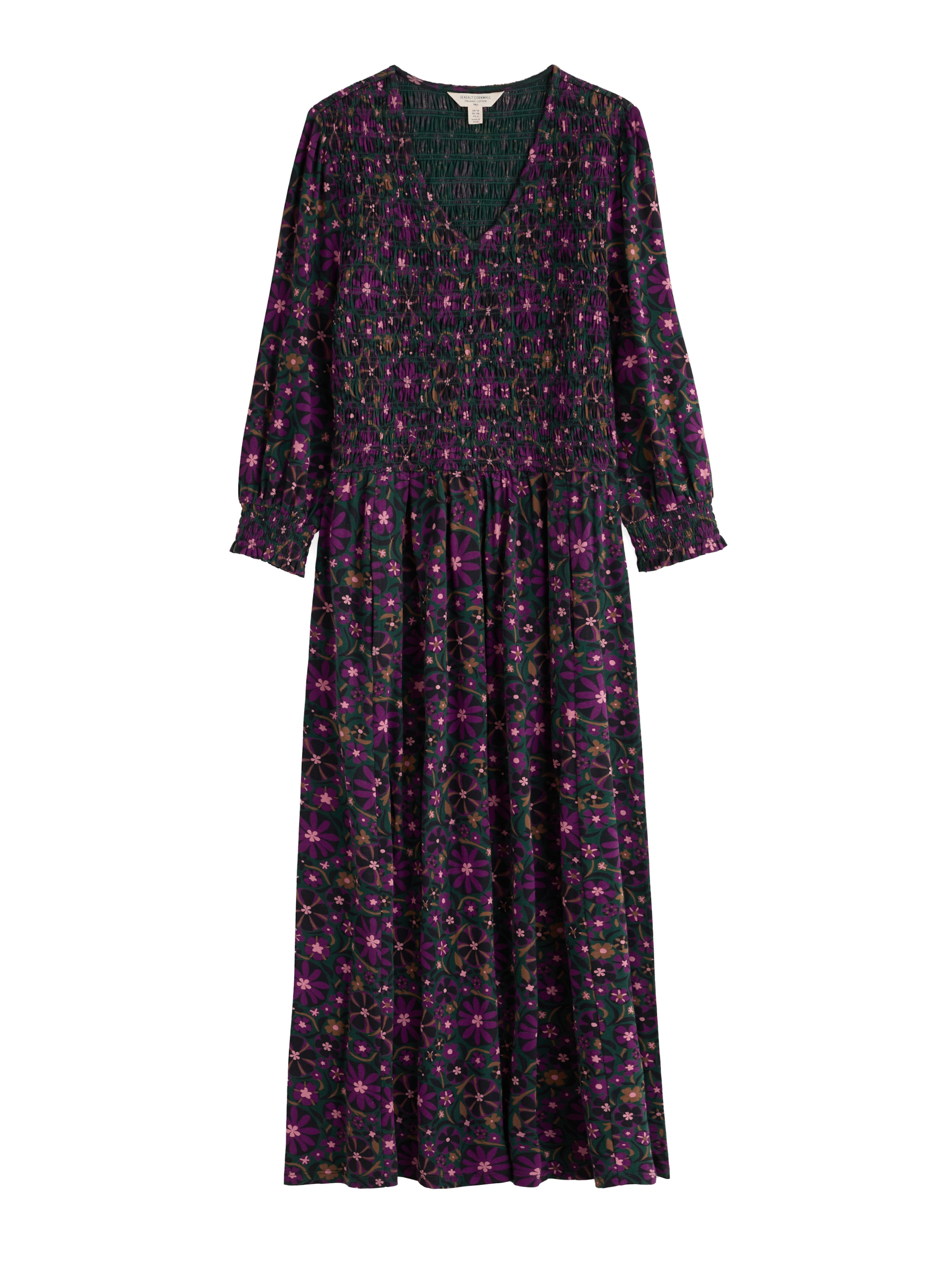 Seasalt Cornwall Jurk 'Sea Sound' in Lila: voorkant