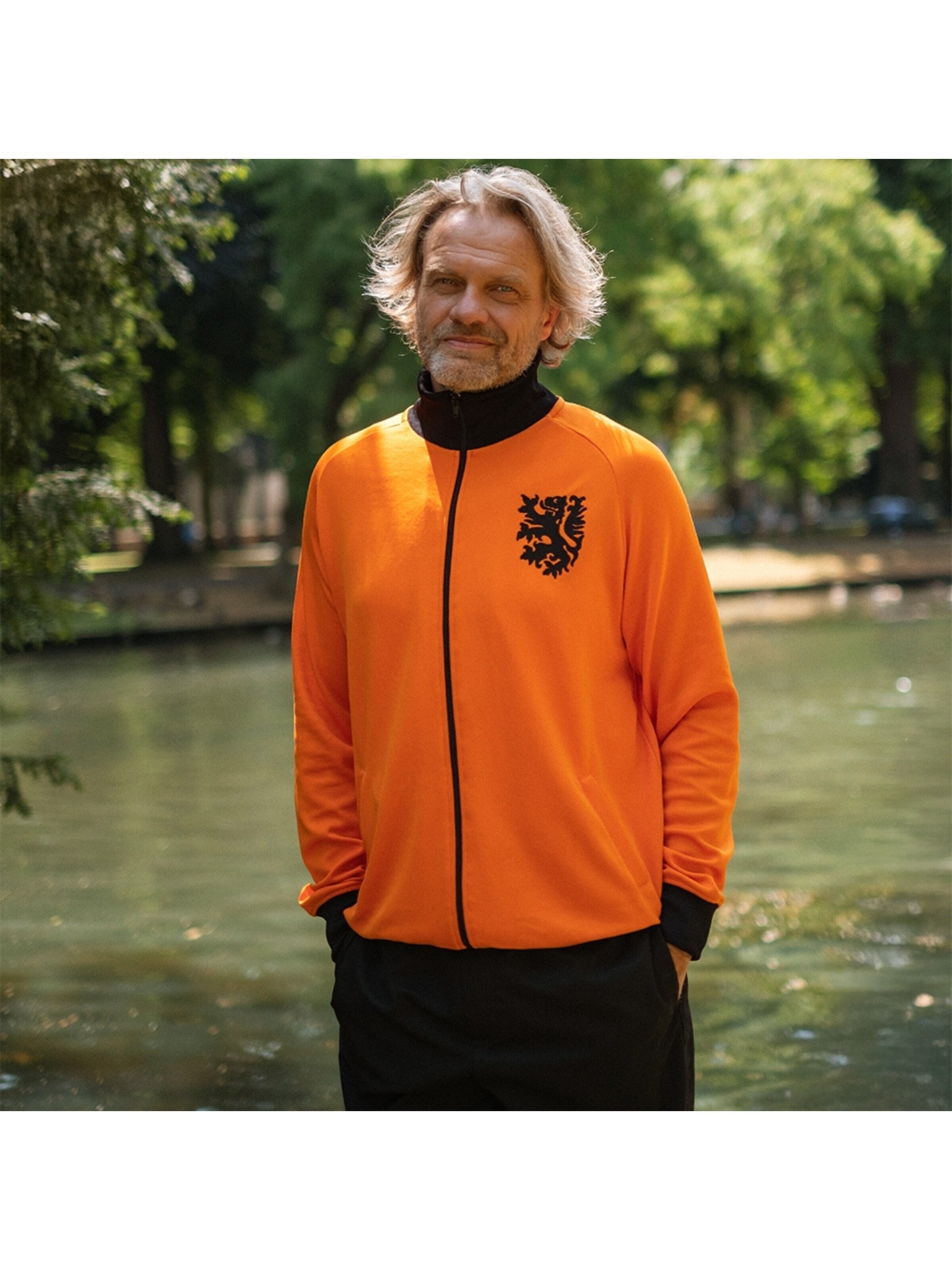 COPA FOOTBALL Sportjas 'Nederland 1978 Retro Voetbaljack' in Oranje