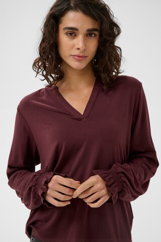 Chemisier 'KAcharlotte' Kaffe en marron