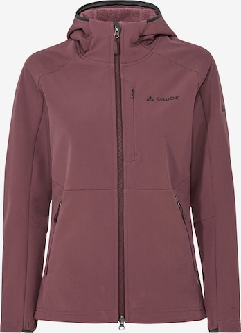 VAUDE Funktionsfleecejacke 'Elope' in Rot: Vorderseite
