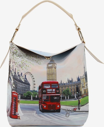 Y Not? Schultertasche 'Yesbag' in Rot: Vorderseite