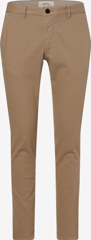 Hiltl Tapered Chino Pants 'Thiago' in Beige: front