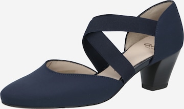 ARA Pumps 'Toulouse' in Blauw: voorkant