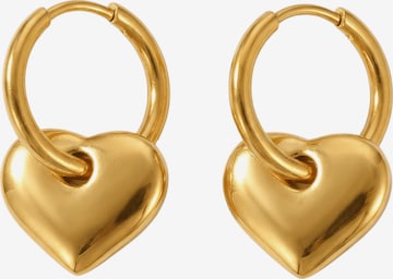 lePelou Ohrringe 'NOLA' in Gold: Vorderseite