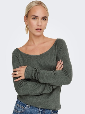 ONLY Sweater 'Mila' in Green: front