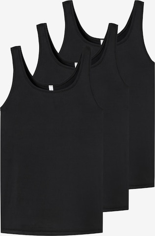 SCHIESSER Undershirt 'Unique Mirco' in Black: front
