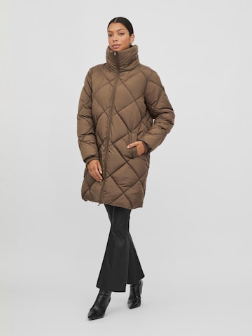 VILA - Abrigo de invierno 'Adaya' en marrón: frente