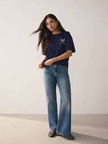 Next T-Shirt in Blau