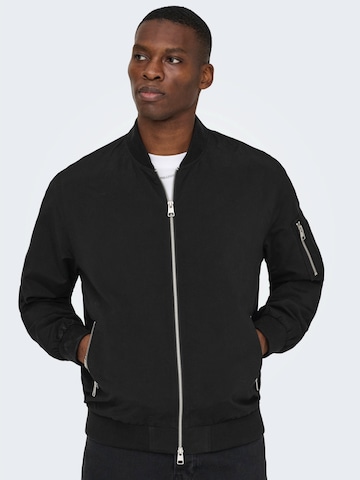 Only & Sons Between-season jacket 'ONSLANDO' in Black