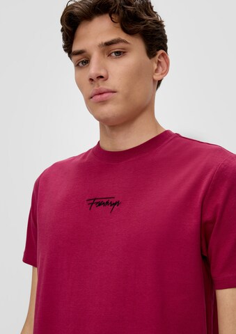 T-Shirt QS en rose