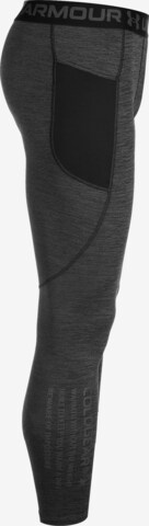 UNDER ARMOUR Skinny Workout Pants 'Cold Gear Twist' in Black