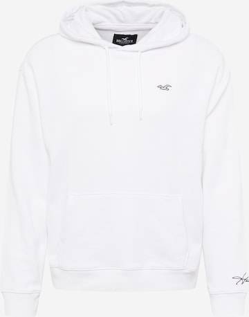 Sweat-shirt HOLLISTER en blanc : devant