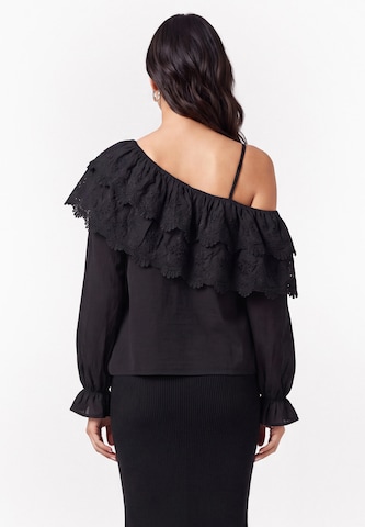 usha BLACK LABEL Blouse in Black