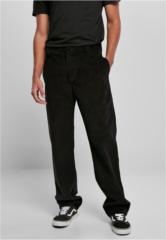 Regular Pantalon Urban Classics en noir : devant