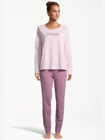 SEIDENSTICKER Pajama 'Soft Knits' in Purple