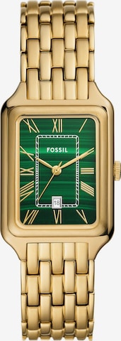FOSSIL Analoginen kello 'Raquel' värissä kulta: etupuoli