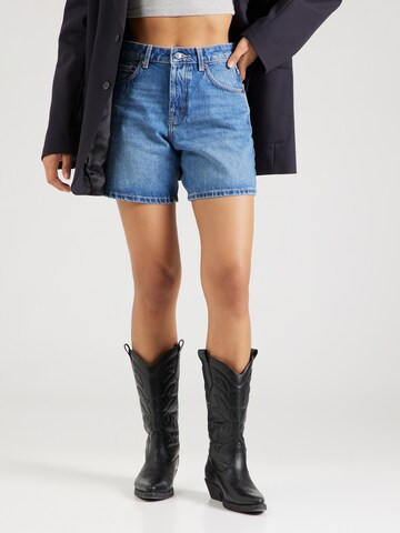 Regular Jean 'Editor' TOPSHOP en bleu : devant