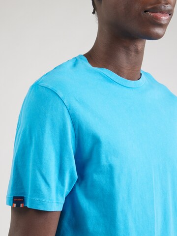 Superdry T-shirt 'Classic Essential' i blå