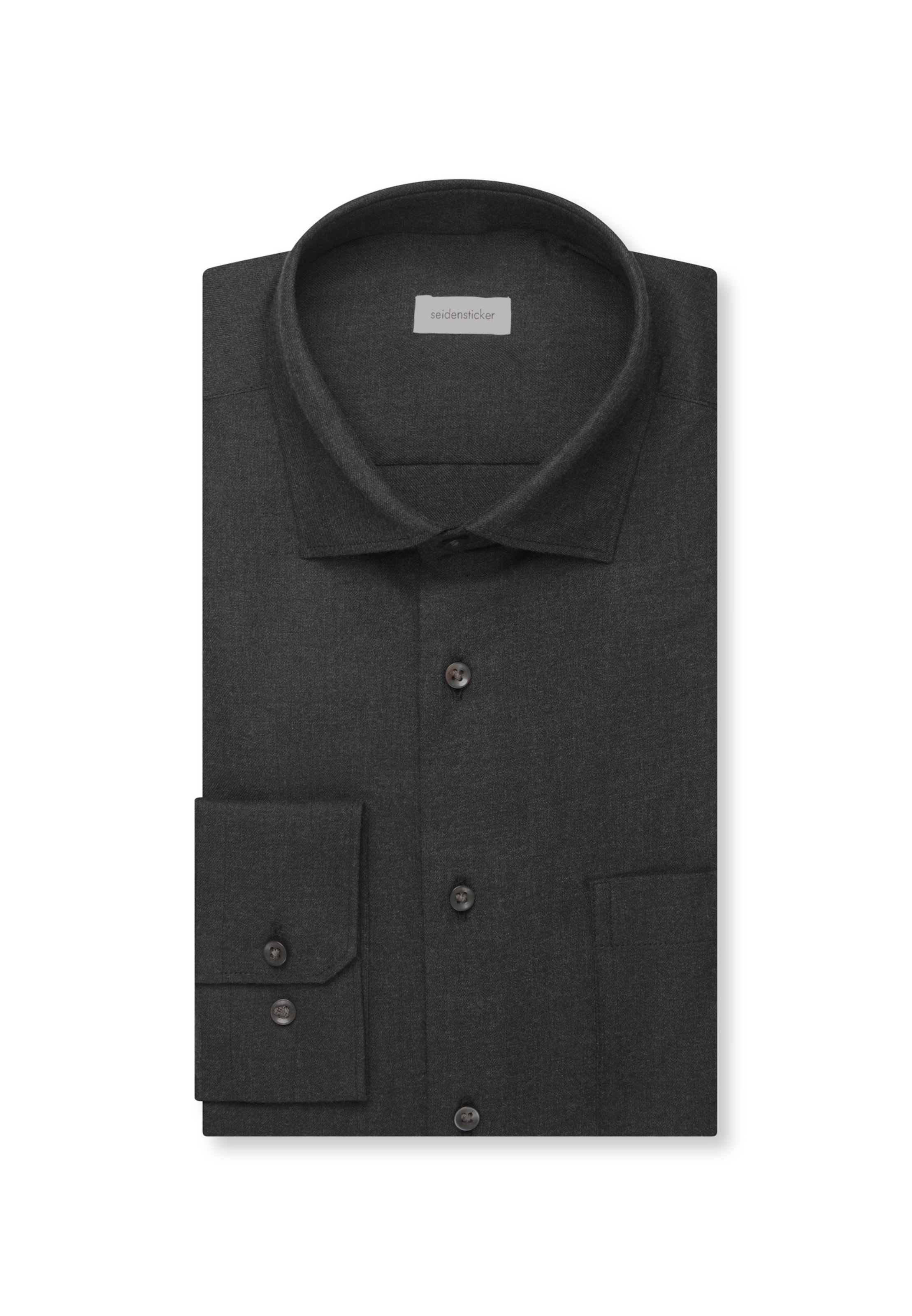 Coupe regular Chemise SEIDENSTICKER en gris