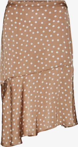 VERO MODA Rok 'ISKIR' in Bruin: voorkant