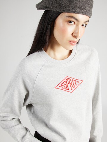 Sweat-shirt ESPRIT en gris