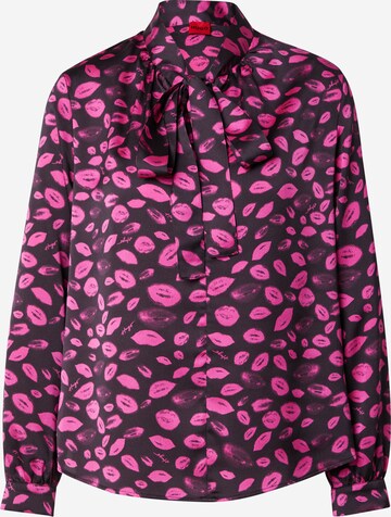 HUGO - Blusa 'Cisena-1' em rosa: frente