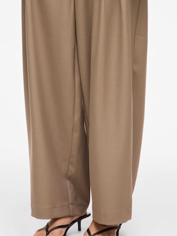 VILA Vat Bandplooibroek 'VIHelen' in Bruin