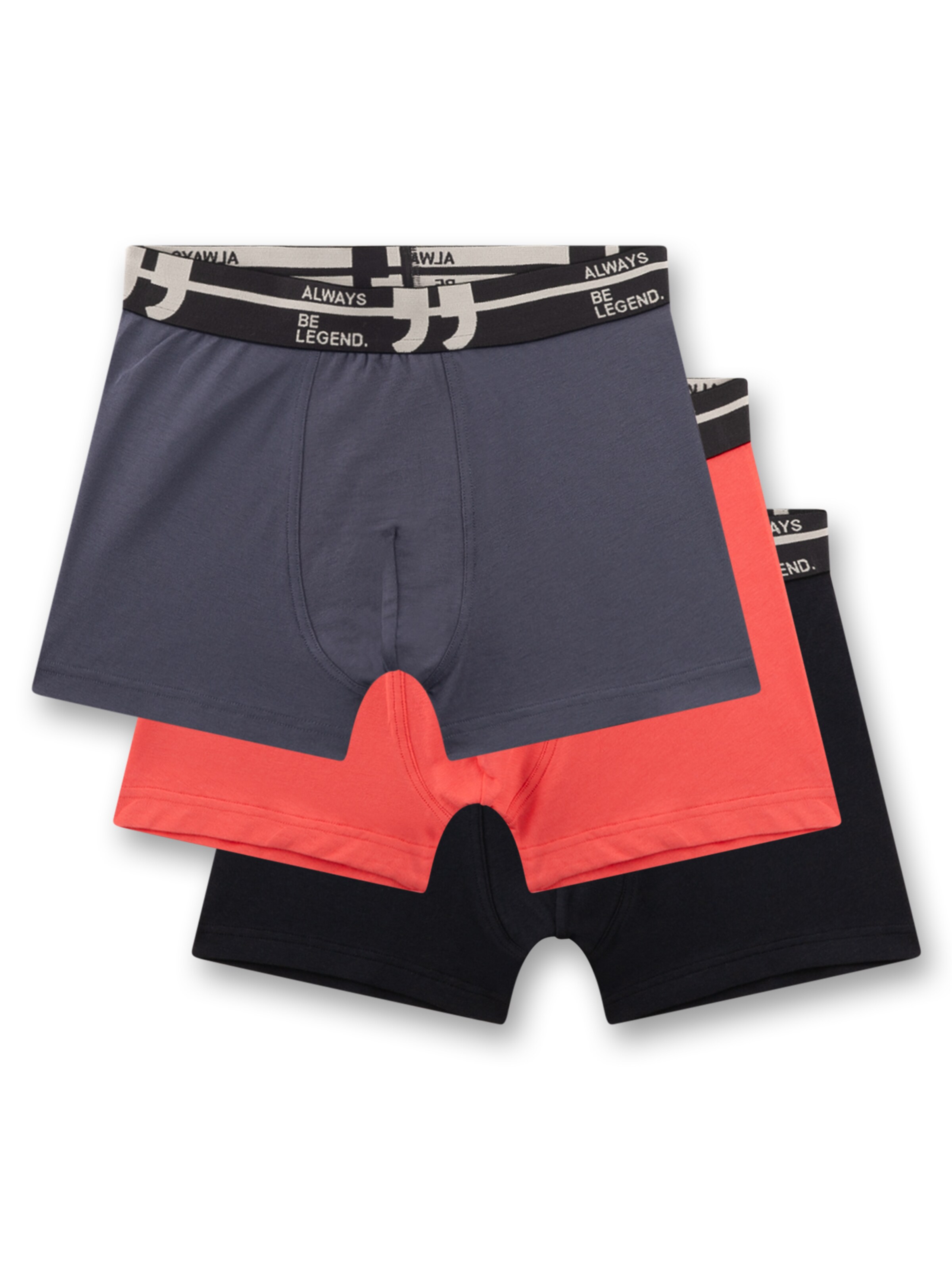 Sanetta Unterhose in Grau: Vorderseite