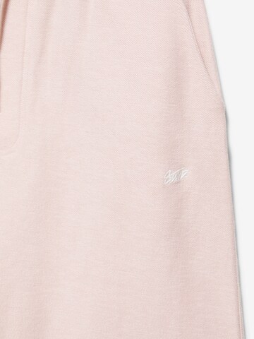 Pull&Bear Baggy Shorts 'STWD' in Pink