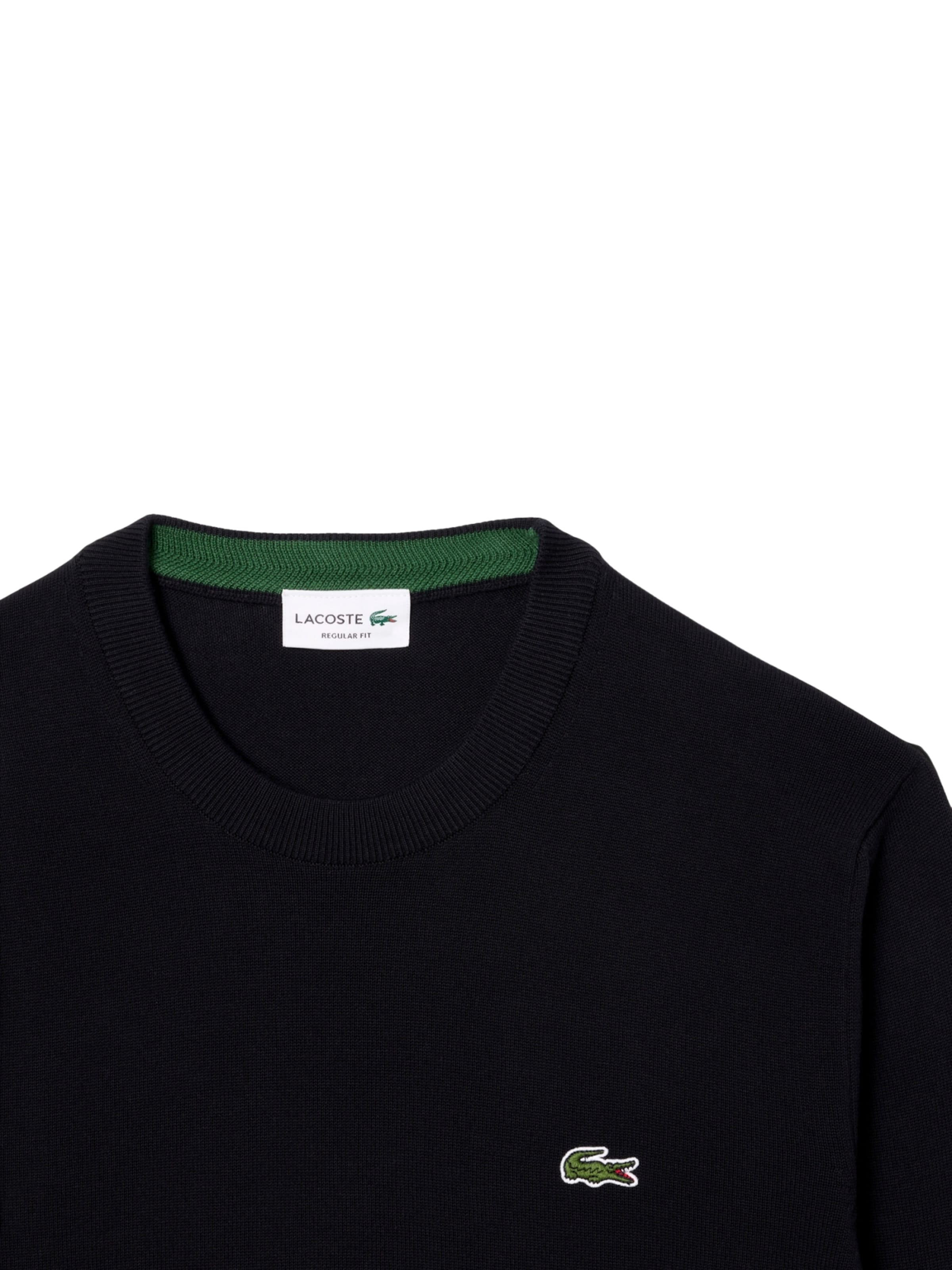 LACOSTE Sweatshirt in Schwarz