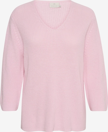 Kaffe Sweater 'Merian ' in Pink: front