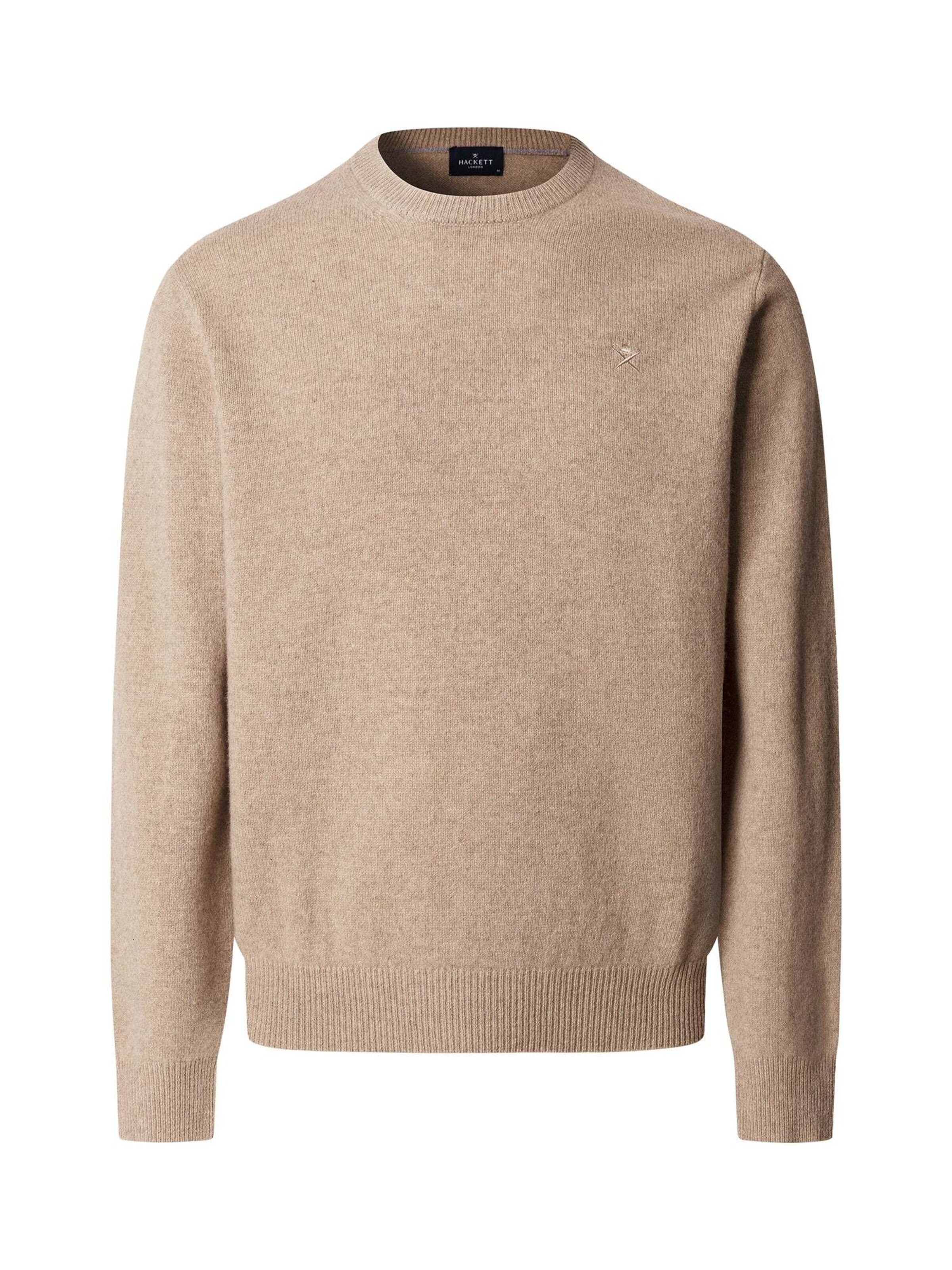 Pull-over Hackett London en beige : devant